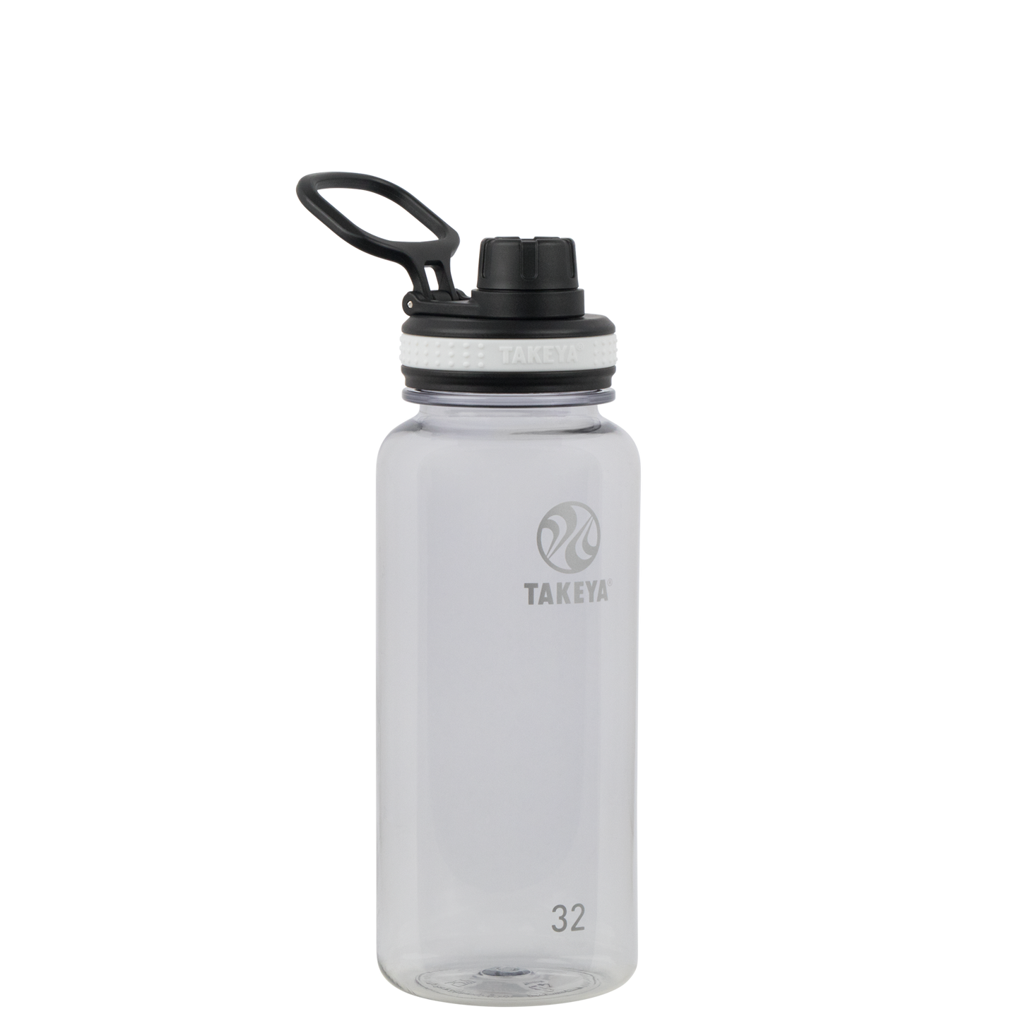 tritan-water-bottle-with-spout-lid-x5 50274-Tritan-Spout_Lid-32-Clear-angle.png