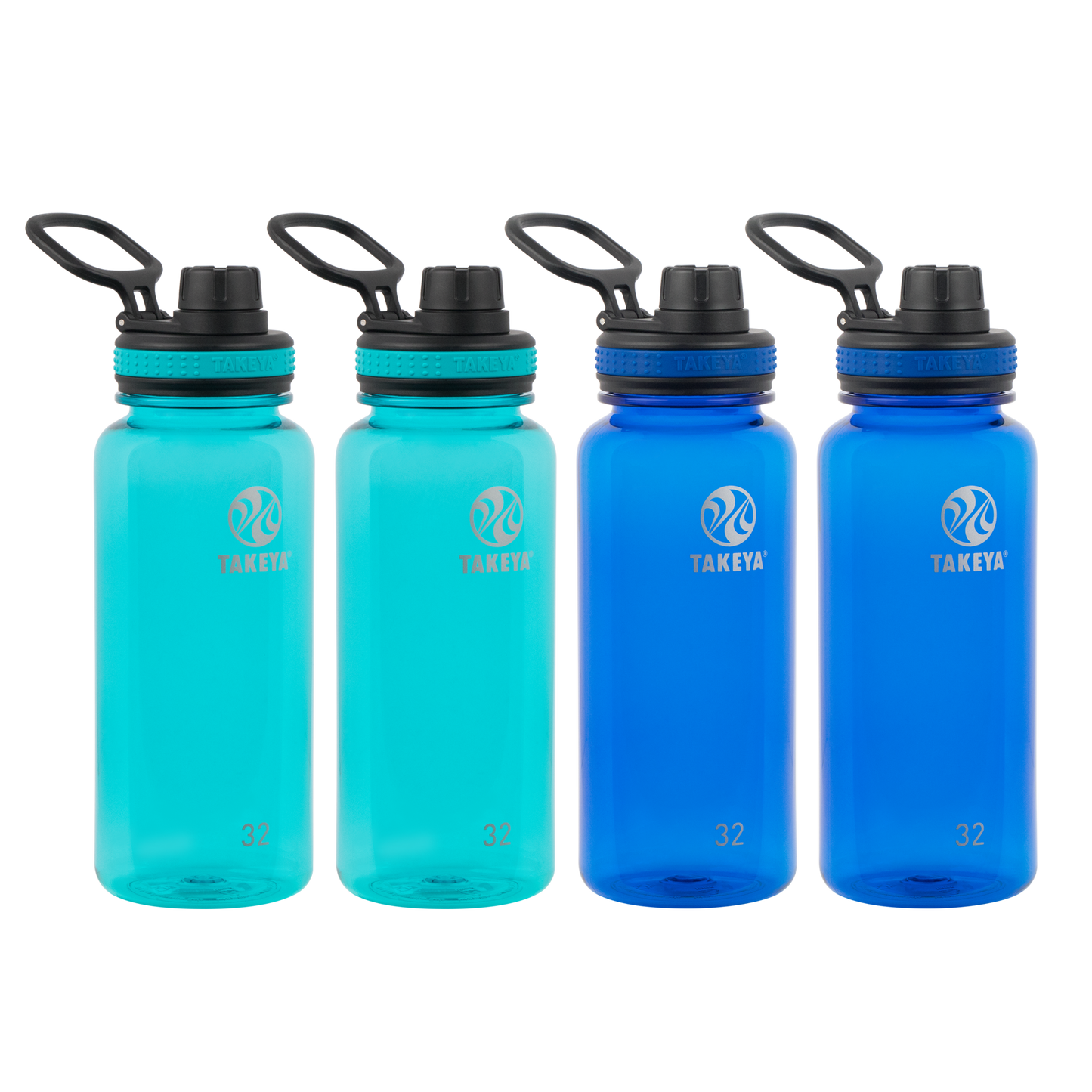 tritan-water-bottle-with-spout-lid-4-pack-d2 50276-Tritan-Spout-32-4pk-Ocean-Royal-angle.png