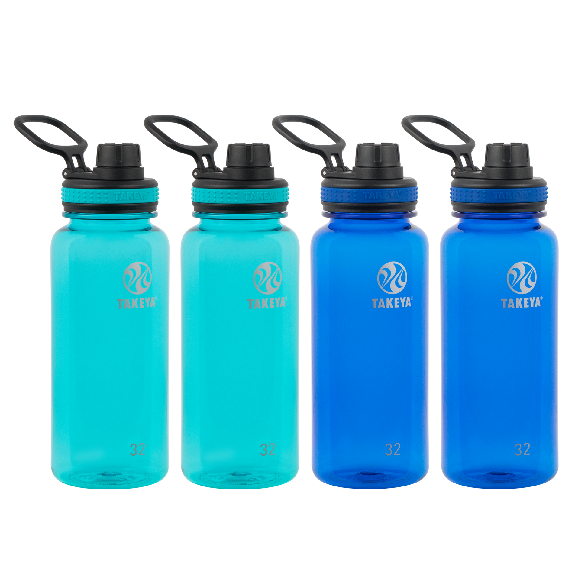 tritan-water-bottle-with-spout-lid-4-pack-d2 50276-Tritan-Spout-32-4pk-Ocean-Royal-angle.png