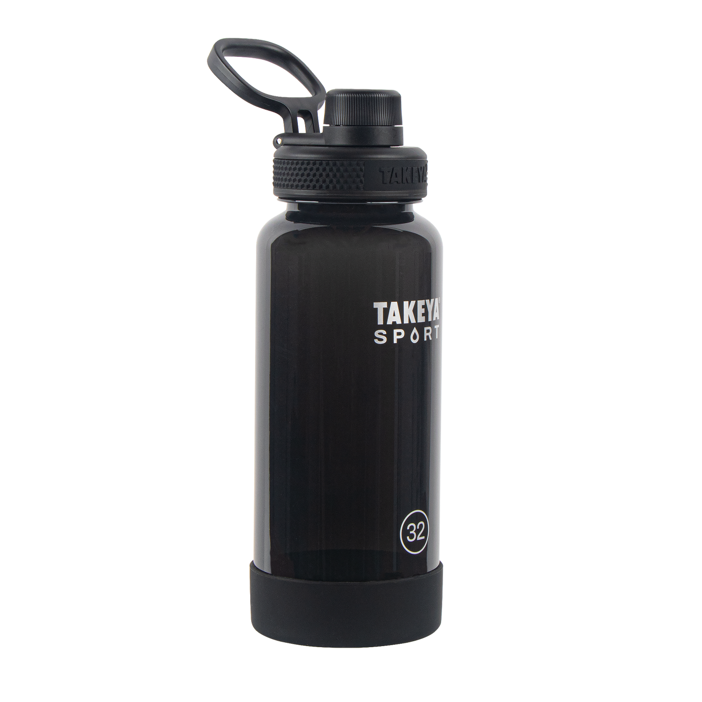 tritan-sport-water-bottle-with-spout-lid-n5 51829-TKS-Tritan-Spout-32-GrandSlamBlack-frontangle.png