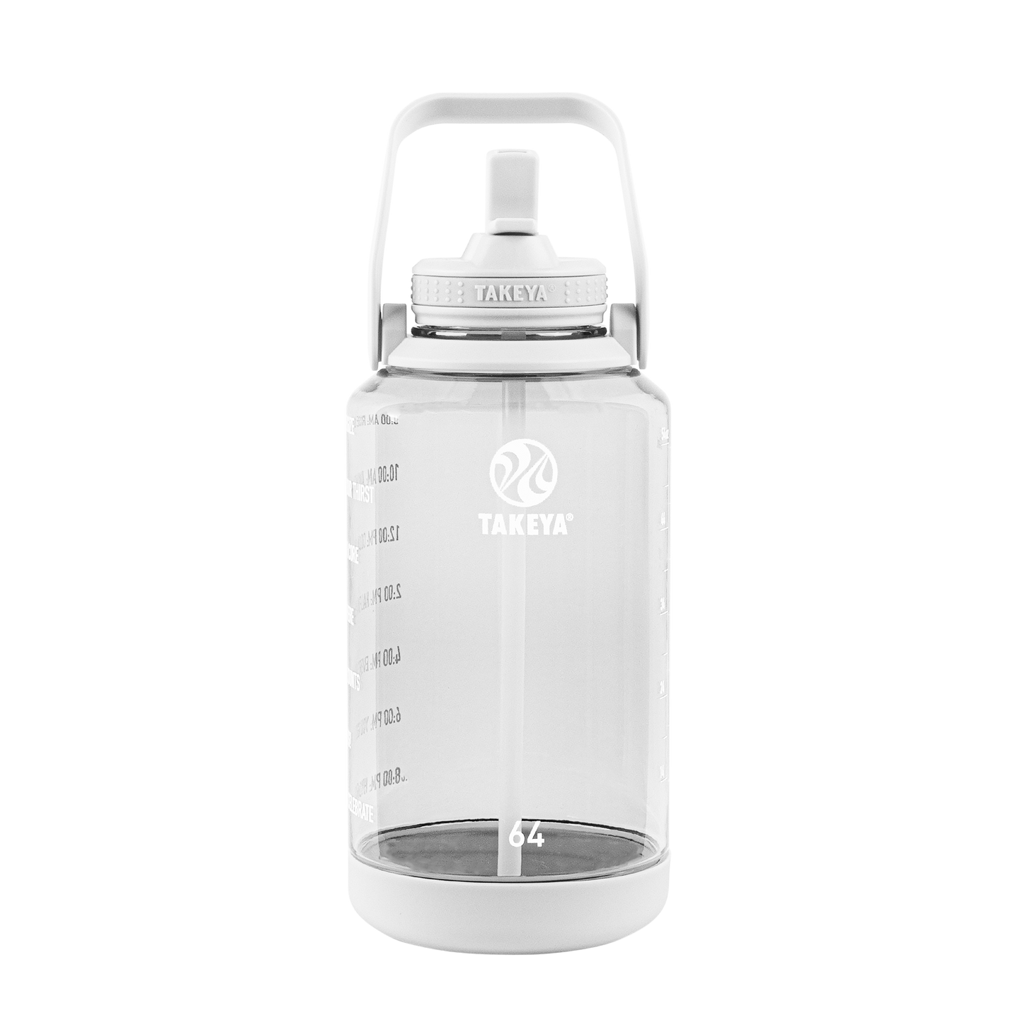 tritan-motivational-water-bottle-with-straw-lid-n1 54142-Tritan-Straw-Motivational-64-WhiteCloud-front.png