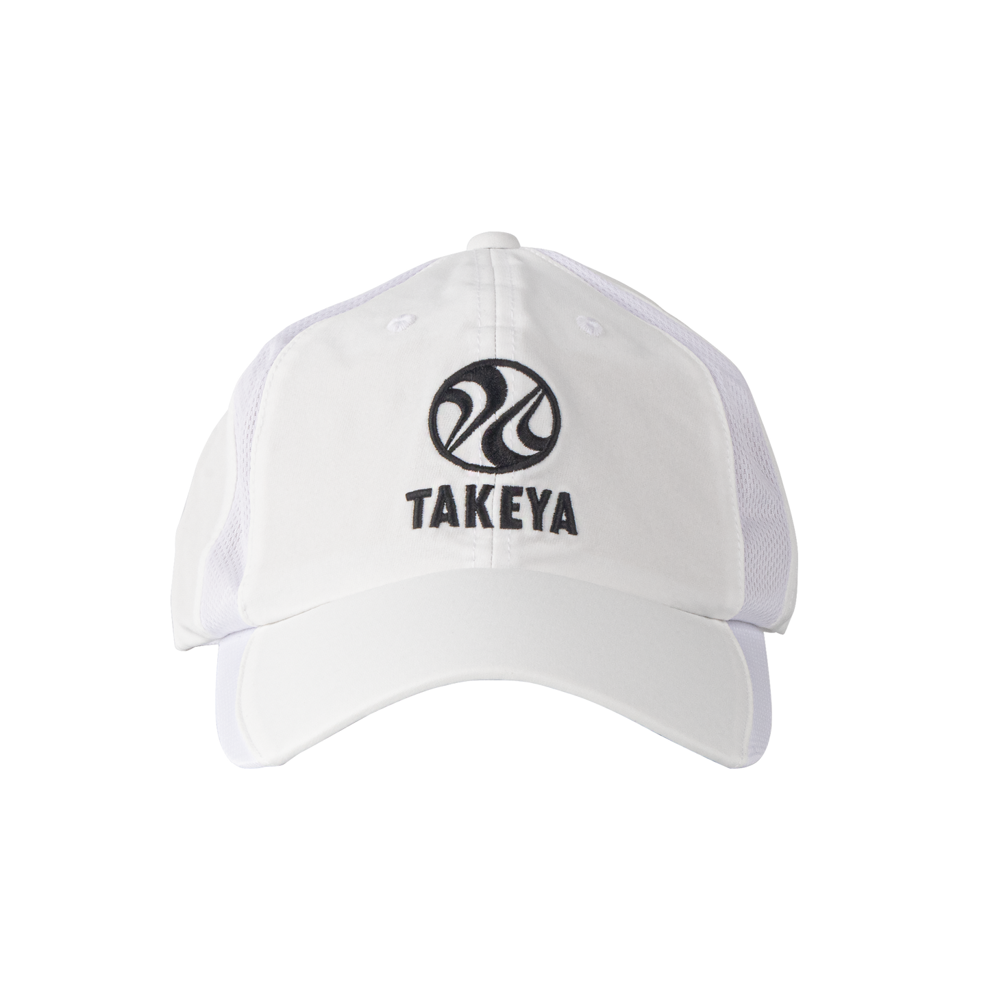 takeya-sport-vented-adjustable-hat-w5 97285-TK-PB-Hat-White-Front.png