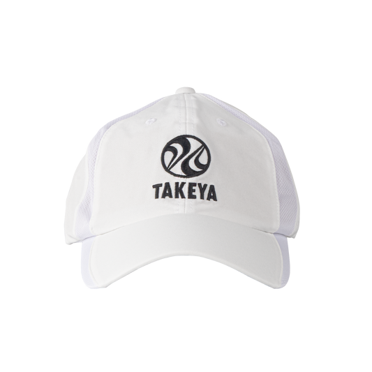 takeya-sport-vented-adjustable-hat-w5 97285-TK-PB-Hat-White-Front.png